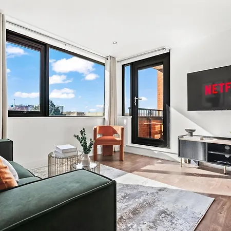 Appartamento Arraeluxe, 2 Bedrooms 2 Bath Sleeps 5, Parking, Location By Utilita Arena, Icc, Broad Street, Brindley Place And Legoland Birmingham